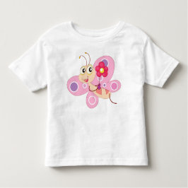 Camiseta De Bebé mariposa linda