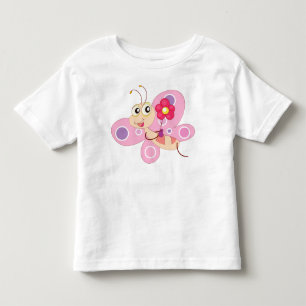 Camiseta De Bebé mariposa linda