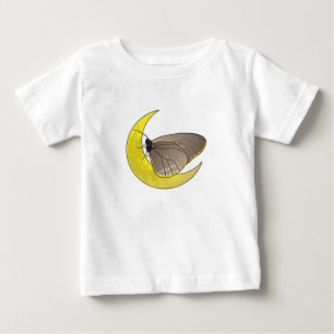 Camiseta De Bebé Mariposa Moon