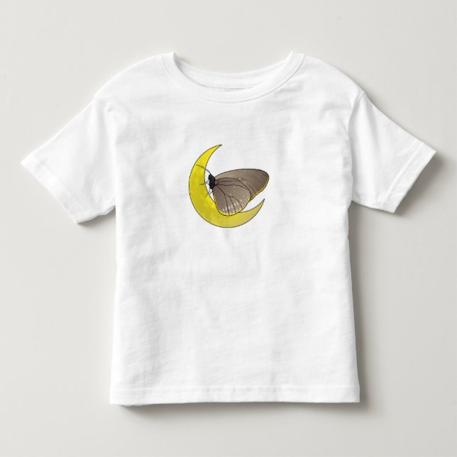 Camiseta De Bebé Mariposa Moon (Anverso)