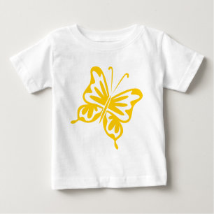 Camiseta De Bebé Mariposa retro - Ámbar