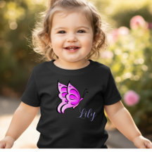 mariposa rosa - el nombre de tu bebé