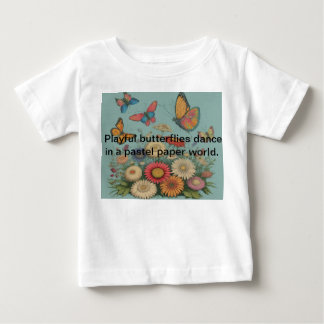 Camiseta De Bebé Mariposa Whimsy