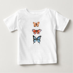 Camiseta De Bebé Mariposas