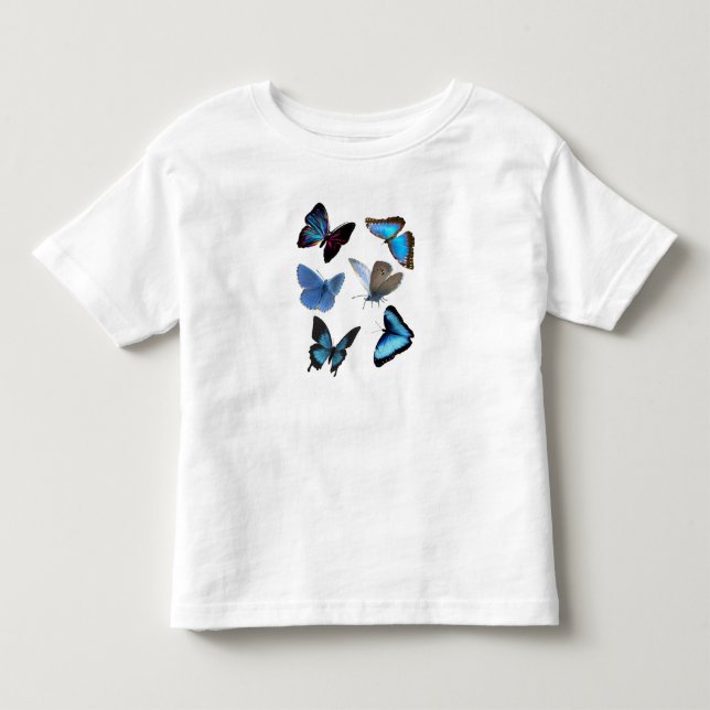 Camiseta De Bebé Mariposas (Anverso)
