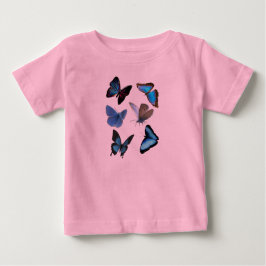 Camiseta De Bebé Mariposas