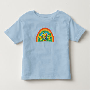 Camiseta De Bebé Mariposas - Arcoiris
