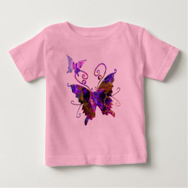 Camiseta De Bebé Mariposas de Fantasía