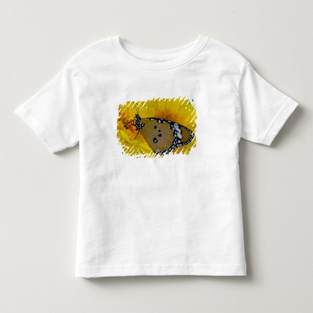 Camiseta De Bebé Mariposas Tropicales (Anverso)