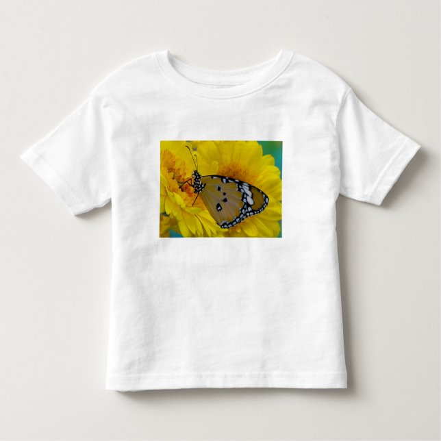 Camiseta De Bebé Mariposas tropicales (Anverso)