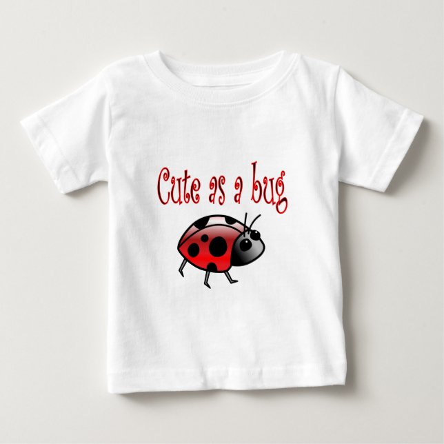 Camiseta De Bebé Mariquita linda (Anverso)