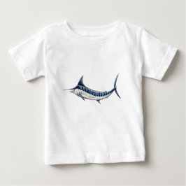 Camiseta De Bebé Marlin azul-redbubble