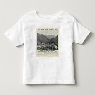 Camiseta De Bebé Marque las aguas termales del oeste, California