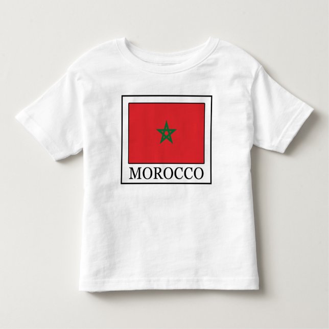 Camiseta De Bebé Marruecos (Anverso)