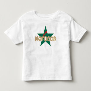 Camiseta De Bebé Marruecos es identidad, transmitido con orgullo