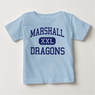 Camiseta De Bebé Marshall - dragones - joven - ciudad la Florida de