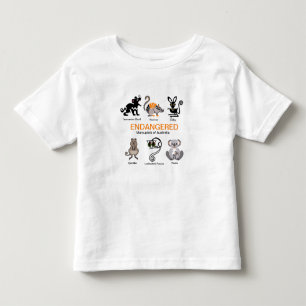 Camiseta De Bebé MARSUPIALES - Vida silvestre - Animales en peligro