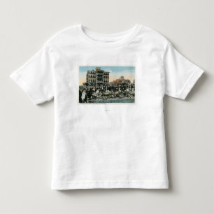 Camiseta De Bebé Martha's Vineyard, vista de la avenida de la