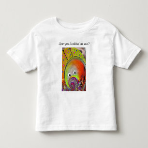 Camiseta De Bebé "Martian Fish" Toddler Pullover Hoodie