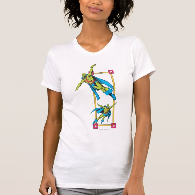 Camiseta De Bebé Martian Manhunter Soars (Anverso)