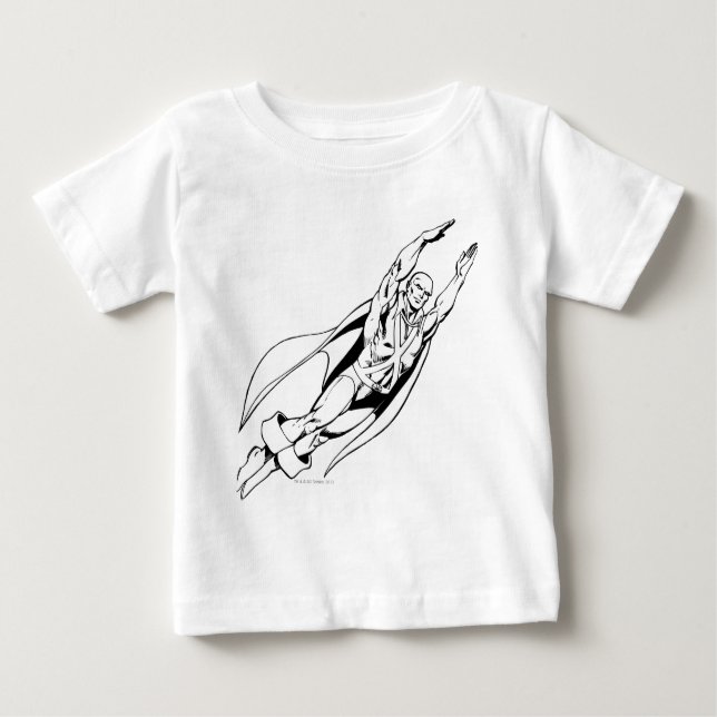 Camiseta De Bebé Martian Manhunter Soars 4 (Anverso)