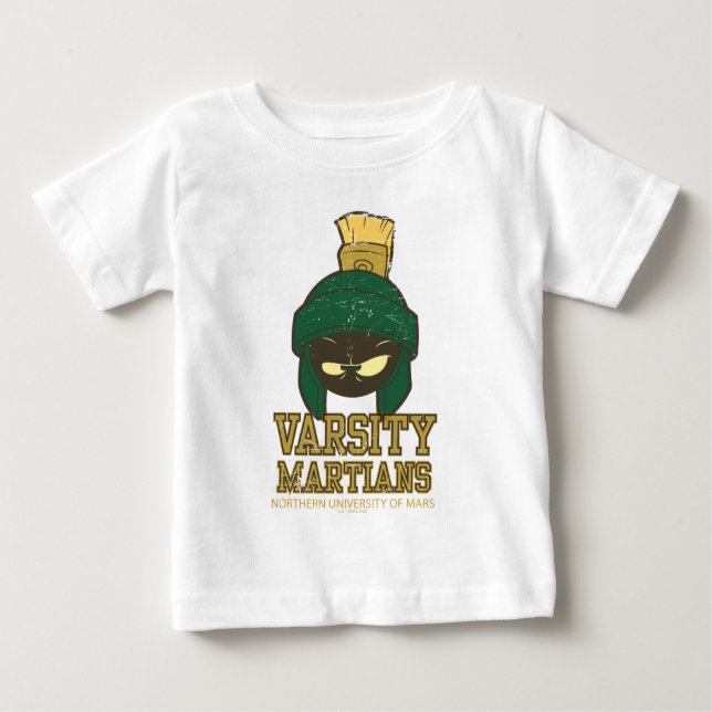 Camiseta De Bebé MARVIN EL Gráfico Universitario de Variedad MARTIA (Anverso)