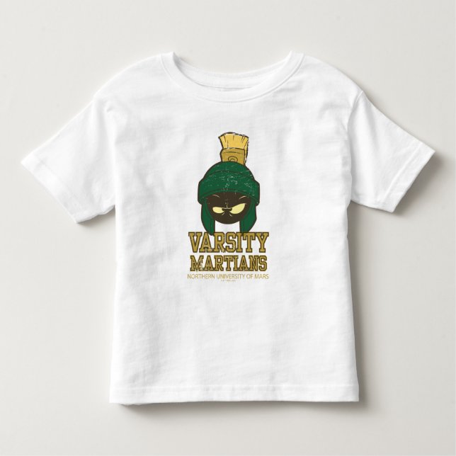 Camiseta De Bebé MARVIN EL Gráfico Universitario de Variedad MARTIA (Anverso)