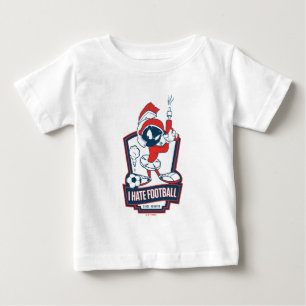 Camiseta De Bebé MARVIN EL MARCIANO™ "Odio el Fútbol" Gráfico