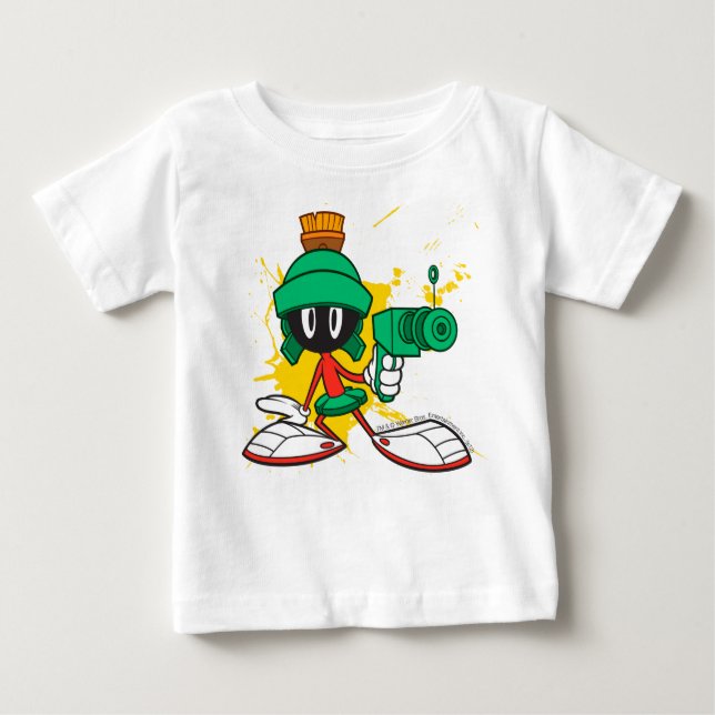 Camiseta De Bebé MARVIN EL MARTIAN™ con un láser (Anverso)