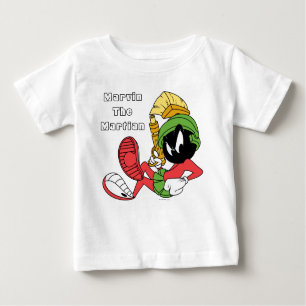 CAMISETA DE BEBÉ MARVIN EL RECUPERADOR MARTIAN™ CON LÁSTER