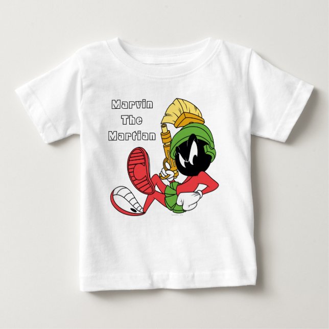 Camiseta De Bebé MARVIN LA RECOPILACIÓN MARTIAN™ CON Láser (Anverso)