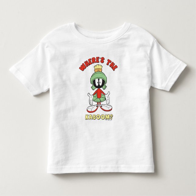 Camiseta De Bebé MARVIN THE MARTIAN™ ¿Dónde está el Kaboom? (Anverso)
