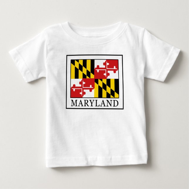 Camiseta De Bebé Maryland (Anverso)