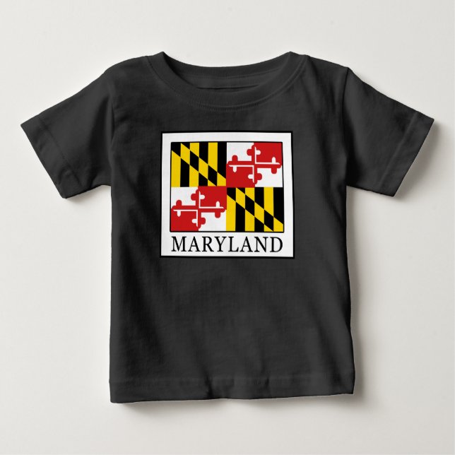 Camiseta De Bebé Maryland (Anverso)