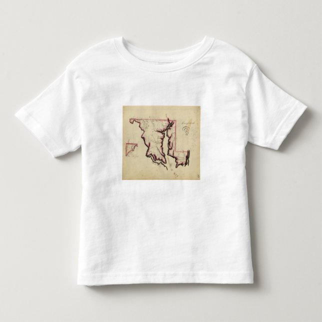 Camiseta De Bebé Maryland 2 (Anverso)