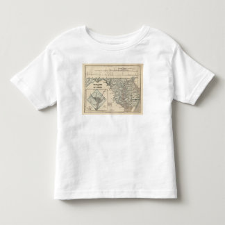 Camiseta De Bebé Maryland, Delaware, DC