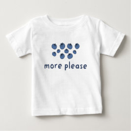 Camiseta De Bebé Más Berries Por Favor Toddler TShirt