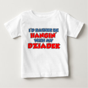 Camiseta De Bebé Más Bien Estar Con Dziadek