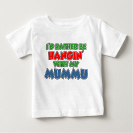Camiseta De Bebé Más Bien Estar Con Mummu