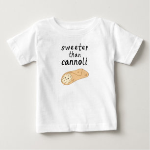 Camiseta De Bebé Más dulce que la camiseta bebé cannoli