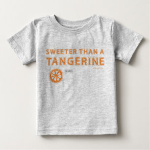 Camiseta De Bebé Más dulce que una mandarina
