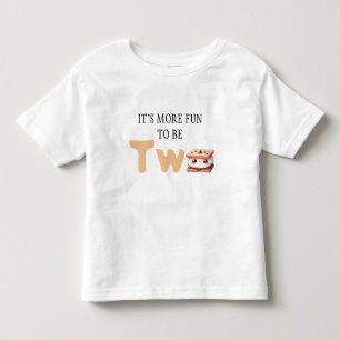Camiseta De Bebé Más fuego de hoguera para ser dos bebés Segundo cu