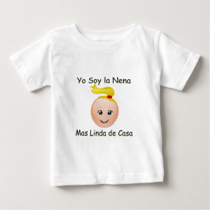Camiseta De Bebé Mas linda de Casa del nena del la de la soja de Yo