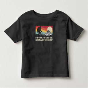 Camiseta De Bebé Más Que Ser Squatchin Sasquatch