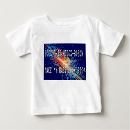 Camiseta De Bebé Masa Higgs-Boson