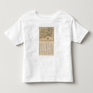 Camiseta De Bebé Masa, Rhode Island, Connecticut