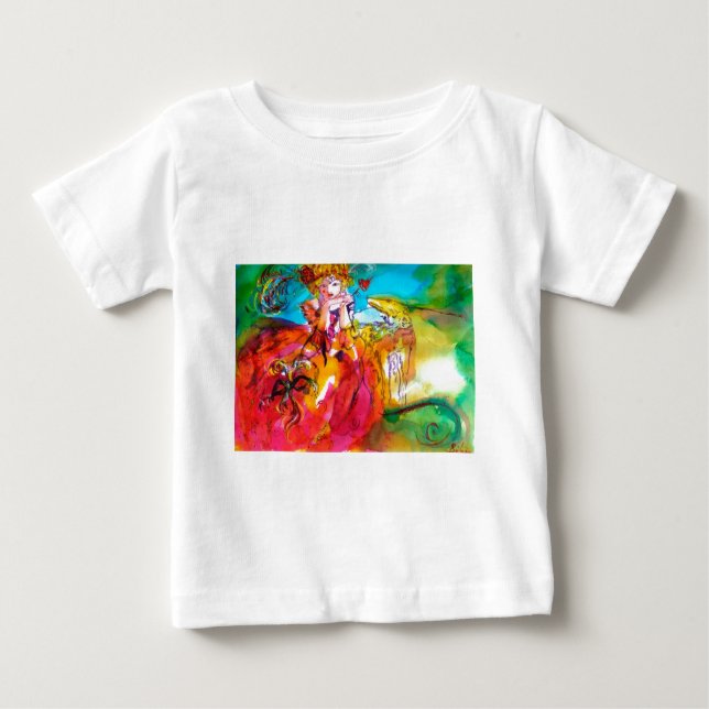 Camiseta De Bebé Máscara de carnaval de MIRANDOLINA / Veneciana (Anverso)