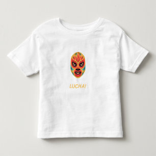 Camiseta De Bebé Máscara de Dibujos Animados de Lucha Libre Cultura