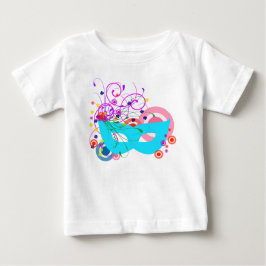 Camiseta De Bebé Máscara de Purim