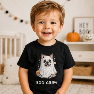 Camiseta De Bebé Mascota adorable de Halloween de Bulldog Francés f